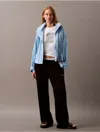 Calvin Klein Jeans Est.1978 Calvin Klein Women's Monogram Logo Fleece Wide Leg Sweatpants