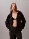 Calvin Klein Jeans Est.1978 Calvin Klein Women's Monogram Logo French Terry Hoodie