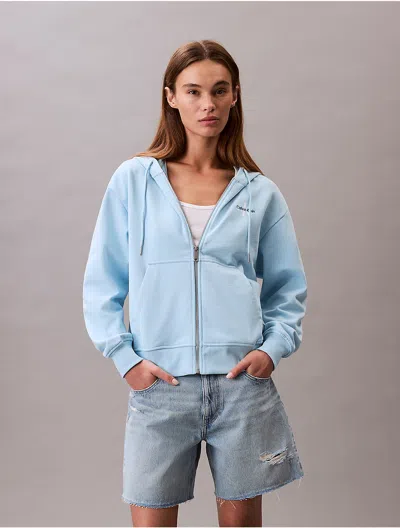 Calvin Klein Jeans Est.1978 Calvin Klein Women's Monogram Logo French Terry Hoodie