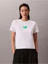 Calvin Klein Jeans Est.1978 Archive Ck Logo T-shirt In White