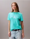 Calvin Klein Jeans Est.1978 Calvin Klein Women's Monogram Logo Tee In Blue