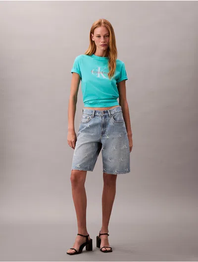 Calvin Klein Jeans Est.1978 Calvin Klein Women's Monogram Logo Tee