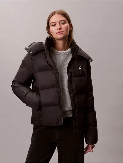 Calvin Klein Jeans Est.1978 Calvin Klein Women's Nylon Puffer Jacket In Black