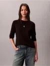 Calvin Klein Jeans Est.1978 Calvin Klein Women's Ombre Logo Graphic Classic T-shirt In Brown
