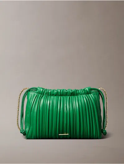Calvin Klein Jeans Est.1978 Calvin Klein Women's Plisse Drawstring Crossbody Bag