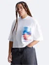Calvin Klein Jeans Est.1978 Calvin Klein Women's Plus Size Floral Graphic T-shirt