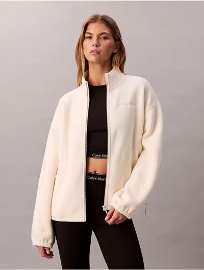 Calvin Klein Jeans Est.1978 Calvin Klein Women's Polar Fleece Zip Jacket In Multi