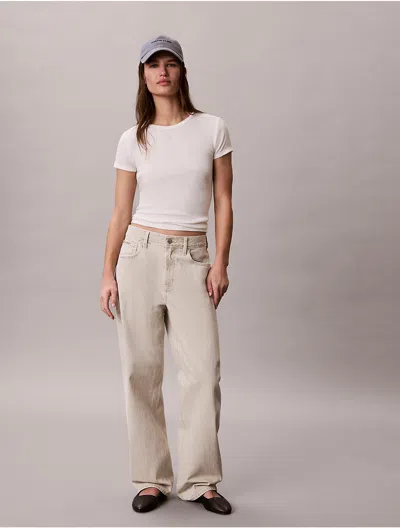 Calvin Klein Jeans Est.1978 Calvin Klein Women's Relaxed Barrel Jeans In Multi