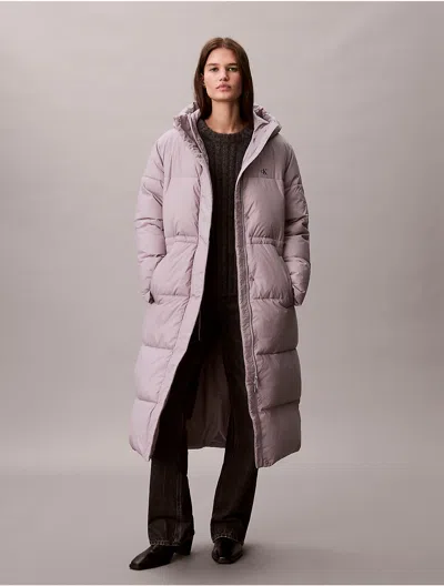 Calvin Klein Jeans Est.1978 Calvin Klein Women's Relaxed Long Puffer Jacket In Multi