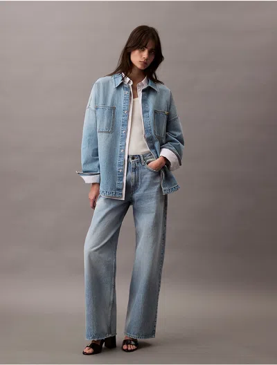 Calvin Klein Jeans Est.1978 Calvin Klein Women's Relaxed Utility Shirt