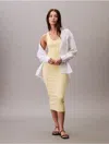Calvin Klein Jeans Est.1978 Calvin Klein Women's Rib Slip Dress