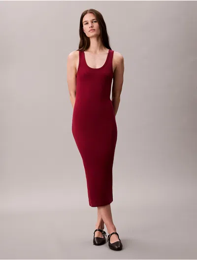 Calvin Klein Jeans Est.1978 Calvin Klein Women's Rib Slip Dress