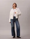 Calvin Klein Jeans Est.1978 Calvin Klein Women's Sherpa Jacket In White