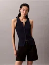 Calvin Klein Jeans Est.1978 Calvin Klein Women's Smooth Cotton Rib Sweater Tank
