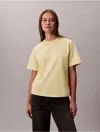 Calvin Klein Jeans Est.1978 Calvin Klein Women's Standard Logo Boxy Fit Crewneck T-shirt