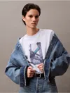 Calvin Klein Jeans Est.1978 Calvin Klein Women's Street Sign Graphic Boxy T-shirt