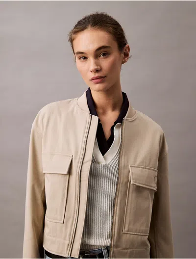 Calvin Klein Jeans Est.1978 Calvin Klein Women's Utility Canvas Jacket