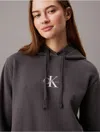 Calvin Klein Jeans Est.1978 Calvin Klein Women's Washed Monogram Logo Relaxed Hoodie