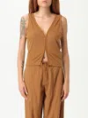 Calvin Klein Jeans Est.1978 Cardigan Calvin Klein Jeans Woman Color Brown In Brown