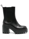 Calvin Klein Jeans Est.1978 Calvin Klein Jeans Chunky Heeled Chelsea Ankle Boot In Black