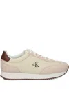 Calvin Klein Jeans Est.1978 Ck Logo Suede Sneakers In Multi