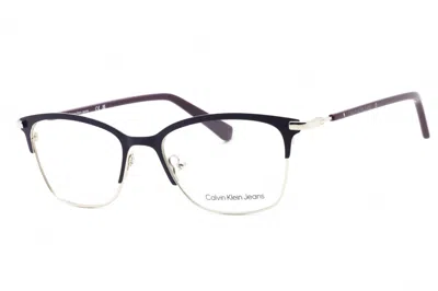Calvin Klein Jeans Est.1978 Ckj19312 502 Satin Purple 50mm In Black