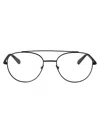 Calvin Klein Jeans Est.1978 Calvin Klein Jeans Matte Black Metal Glasses In Black