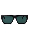 Calvin Klein Jeans Est.1978 Calvin Klein Jeans Matte Black Metal Sunglasses In Gray