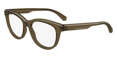 Calvin Klein Jeans Est.1978 Ckj24611 210 Women's Glasses Brown Size 52 - Free Lenses - Blue Light Block Available In Green