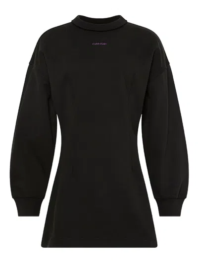 Calvin Klein Jeans Est.1978 Cotton Dress In Black