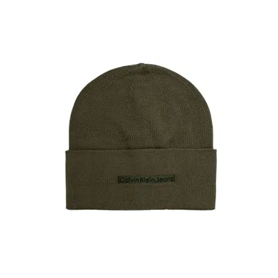 Calvin Klein Jeans Est.1978 Calvin Klein Jeans Green Cotton Hats & Men's Cap
