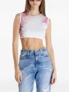 Calvin Klein Jeans Est.1978 Cotton Tank Top In Multi
