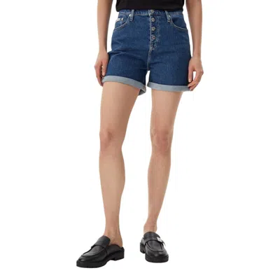 Calvin Klein Jeans Est.1978 Blue Cotton Short In Multi
