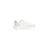 Calvin Klein Jeans Est.1978 Cream Leather Sneaker In White