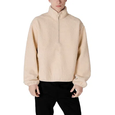 Calvin Klein Jeans Est.1978 Cream Recycled Polyester Jacket In Neutral