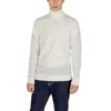 Calvin Klein Jeans Est.1978 Calvin Klein Jeans Cream Wool Men's Sweater