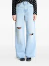 Calvin Klein Jeans Est.1978 Distressed-effect Jeans In Blue