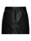 Calvin Klein Jeans Est.1978 Five-pocket Mini Skirt In Black