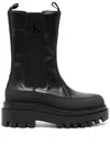 Calvin Klein Jeans Est.1978 Flatform Chelsea Boot In Black