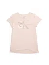 Calvin Klein Jeans Est.1978 Girl's Graphic T-shirt In Pink