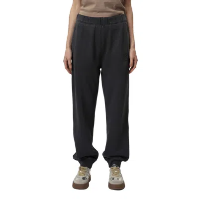 Calvin Klein Jeans Est.1978 Gray Cotton Joggers Workout Pant In Black