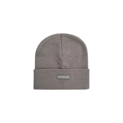 Calvin Klein Jeans Est.1978 Gray Recycled Polyester Hat In Grey