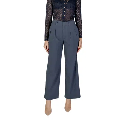 Calvin Klein Jeans Est.1978 Gray Recycled Polyester Pant In Blue