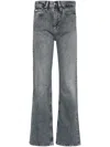 Calvin Klein Jeans Est.1978 High-rise Straight Jeans In Grey
