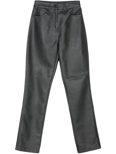 Calvin Klein Jeans Est.1978 High-rise Trousers In Black