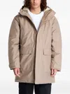 Calvin Klein Jeans Est.1978 Hooded Parka In Neutral