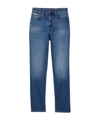 Calvin Klein Jeans Est.1978 Jeans With Belt Loops In Blue