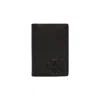 Calvin Klein Jeans Est.1978 Black Leather Wallet In Black