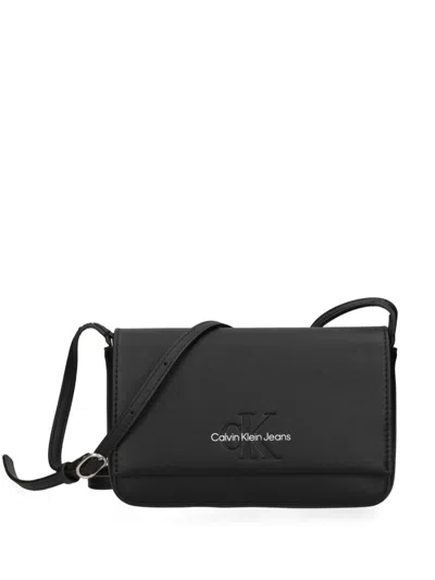 Calvin Klein Jeans Est.1978 Logo Crossbody Bag In Black