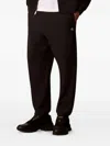 Calvin Klein Jeans Est.1978 Logo-detail Track Pants In Black